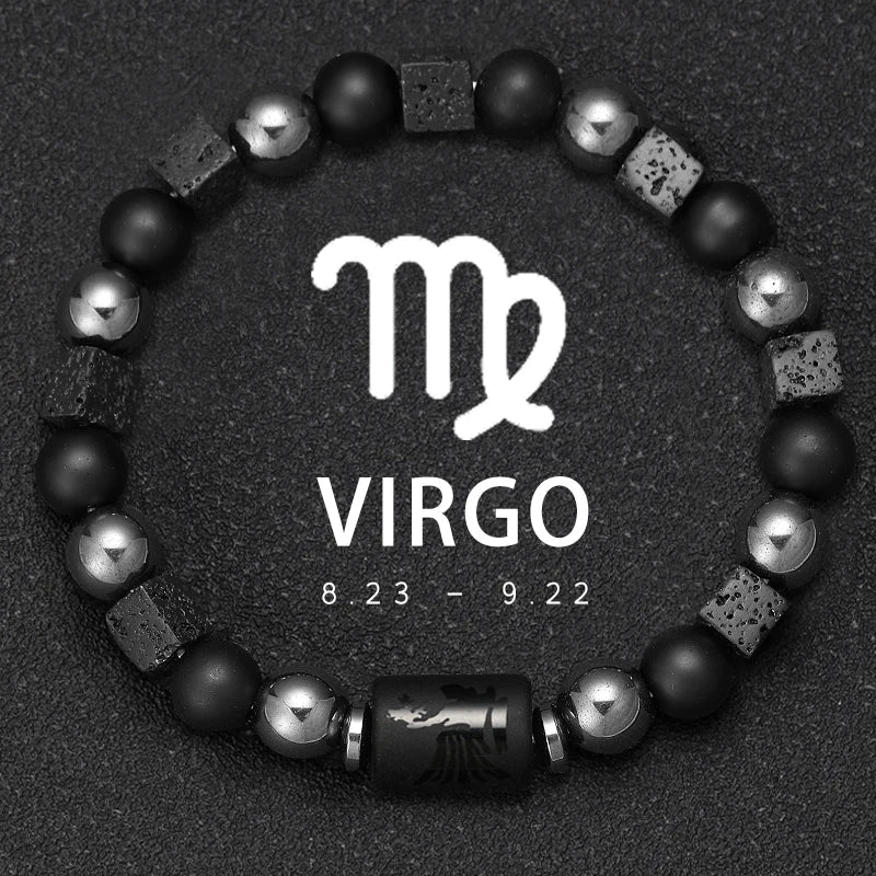 ZodiacStone Bracelet – Natural Crystal Horoscope Band  Your sign. Your energy. Your story.