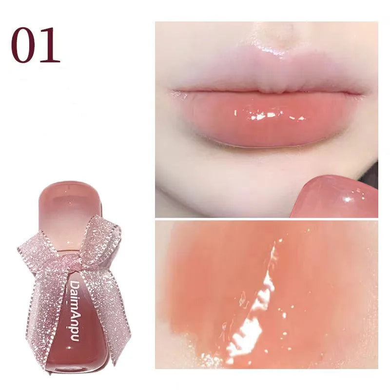 GlassGlow Jelly Lip Tint – Hydrating High-Shine Lip Gloss  Get that mirror-like shine with a smooth, juicy finish.