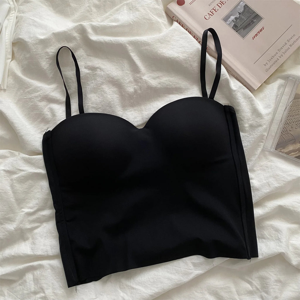 FlexCore Tank Bra – Seamless U-Back Support Top  Sculpted fit. Soft feel. Made to move.