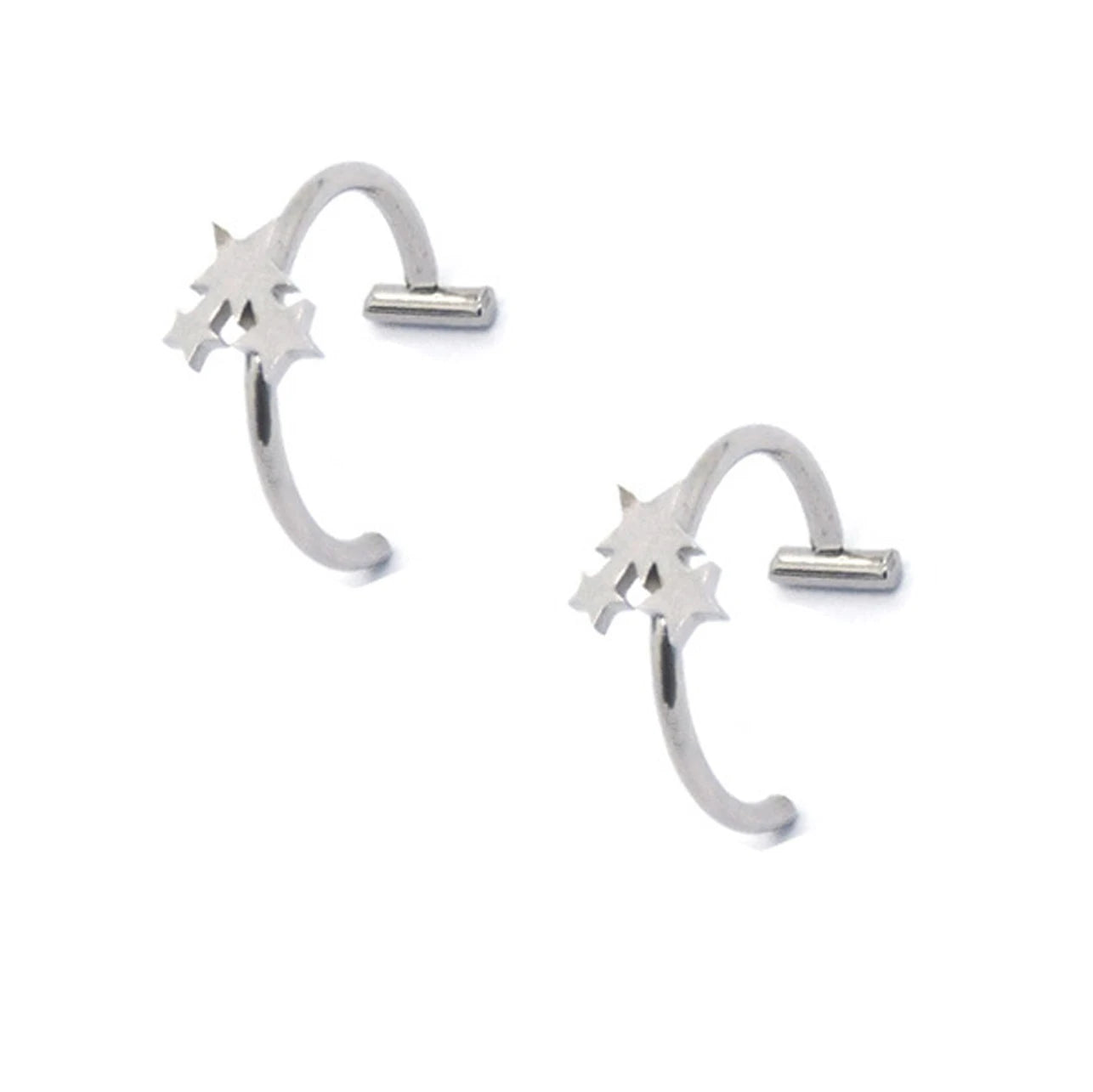Edge Wrap Clip Rings – 2PCS No-Piercing Set  No piercing. Bold attitude. Instant edge.