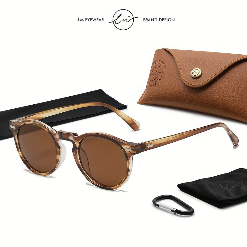 1pc Men's Polarized, Unisex UV400 Protection Anti-Glare Glasses