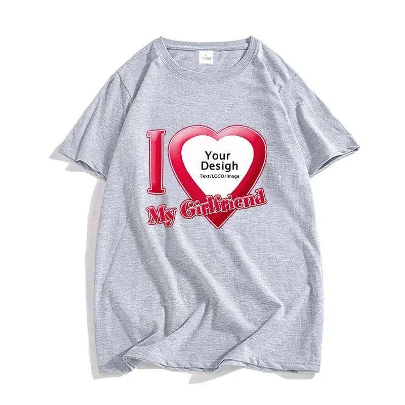 Love Print Custom Tee – Personalized Photo T-Shirt  Your love. Your memories. Your style.