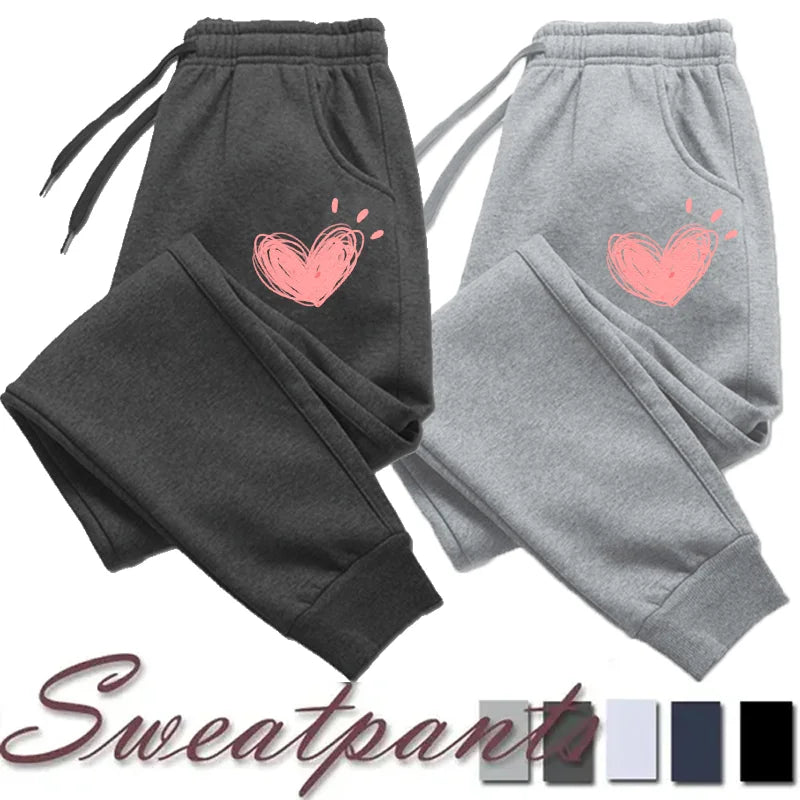 HeartEase Sweatpants – Cute Printed Cozy Joggers  Soft comfort. Cute vibes. Everyday wear.