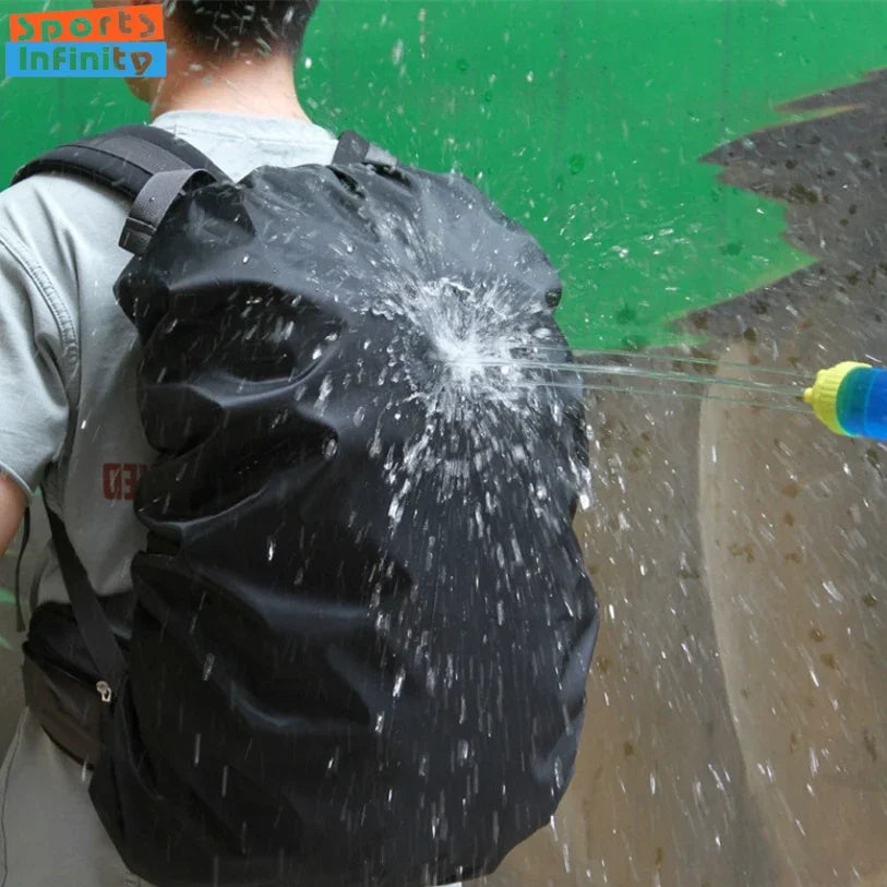 StormGuard Backpack Cover – Waterproof & Dustproof Protection (20–80L)  Protect your gear. No matter the weather.