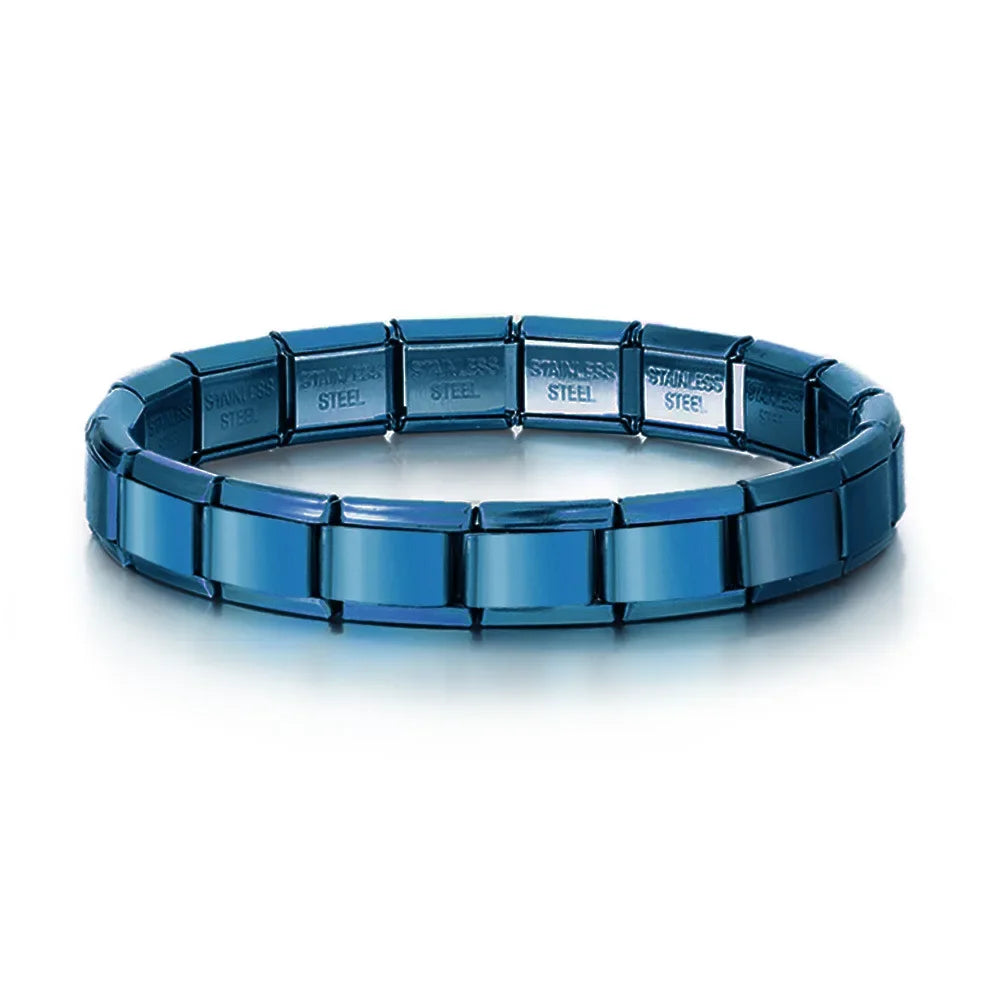 StarCharm Modular Bracelet – 18PCS Italian Link Set  Color your story. Customize your style. Shine your way.