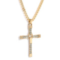 StreetFaith Cross Necklace – Crystal Jesus Pendant  Iconic style. Strong presence. Timeless meaning.