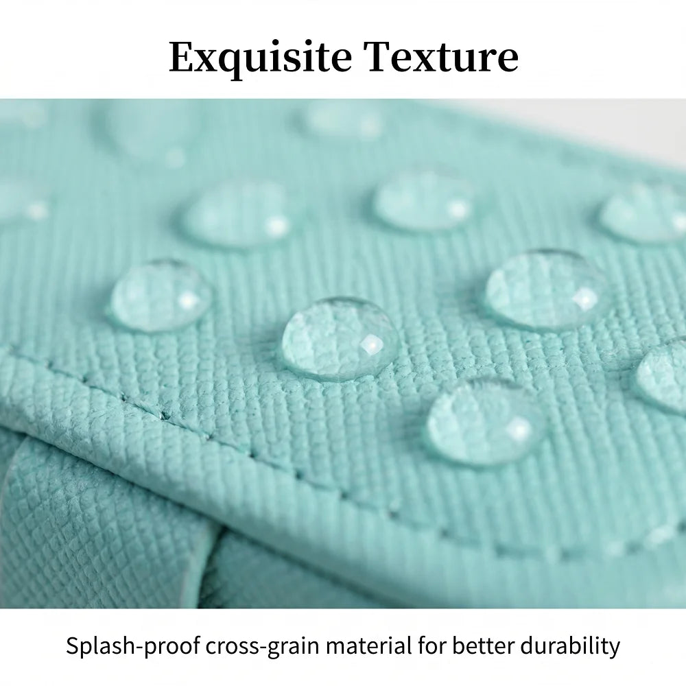 Mini Luxe Jewelry Case – Portable Travel Organizer  Small size. Smart storage. Travel in style.