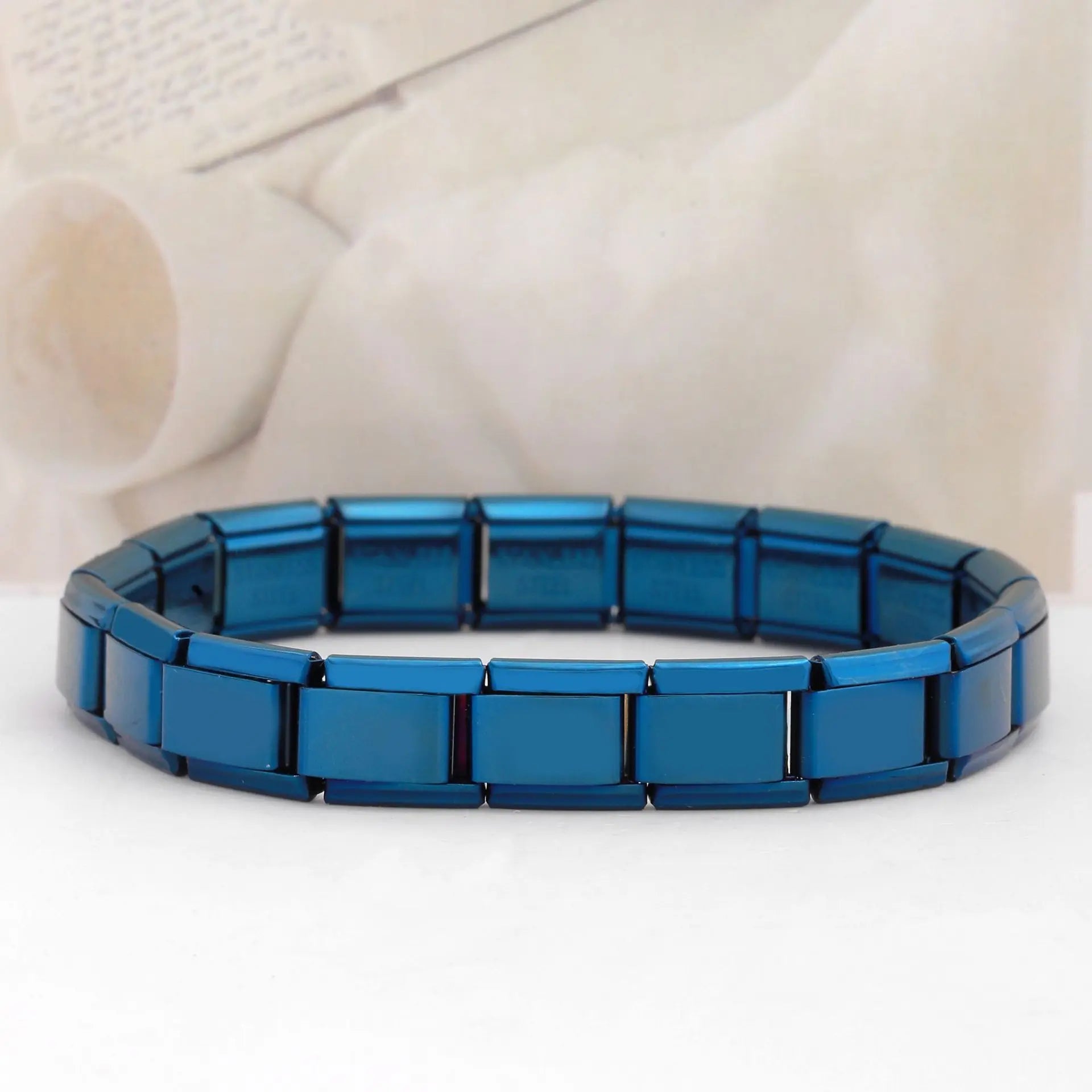 Modu Flex Bracelet – Square Italian Steel Links  Modern shape. Strong style. Built to stand out.