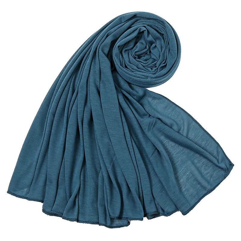 Soft Flow Jersey Hijab – Lightweight Everyday Scarf  Comfort, elegance, and effortless style.