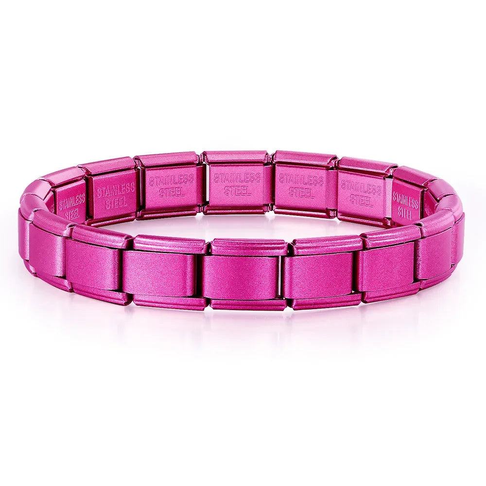 StarCharm Modular Bracelet – 18PCS Italian Link Set  Color your story. Customize your style. Shine your way.