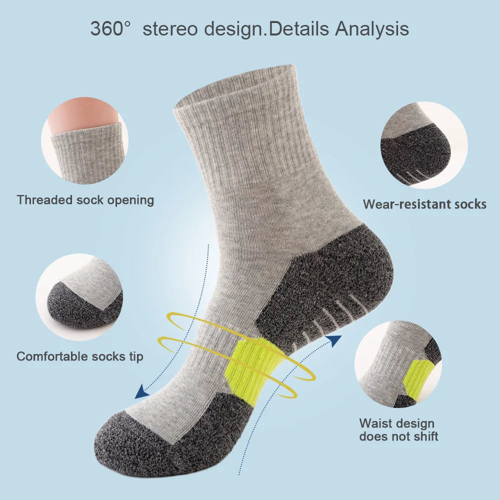 ActiveCore Sports Socks – 5-Pack Performance Crew  Comfort, breathability, and performance in every step.