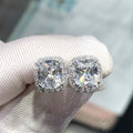 Crystal Glow Earrings – Square Rhinestone Statement  Brilliant shine. Bold shape. Effortless luxury.