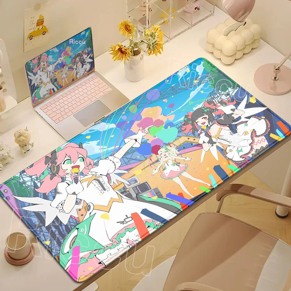 Anime Cute Ye Shunguang Mouse Pad Girl Zenless Zone Zero ZZZ Game Non-slip Mousepad XXL Keyboard Desk Mat 900x400mm Big Mice Mat