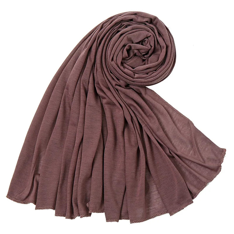 Soft Flow Jersey Hijab – Lightweight Everyday Scarf  Comfort, elegance, and effortless style.