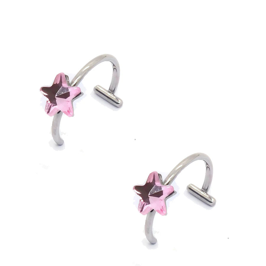 Edge Wrap Clip Rings – 2PCS No-Piercing Set  No piercing. Bold attitude. Instant edge.