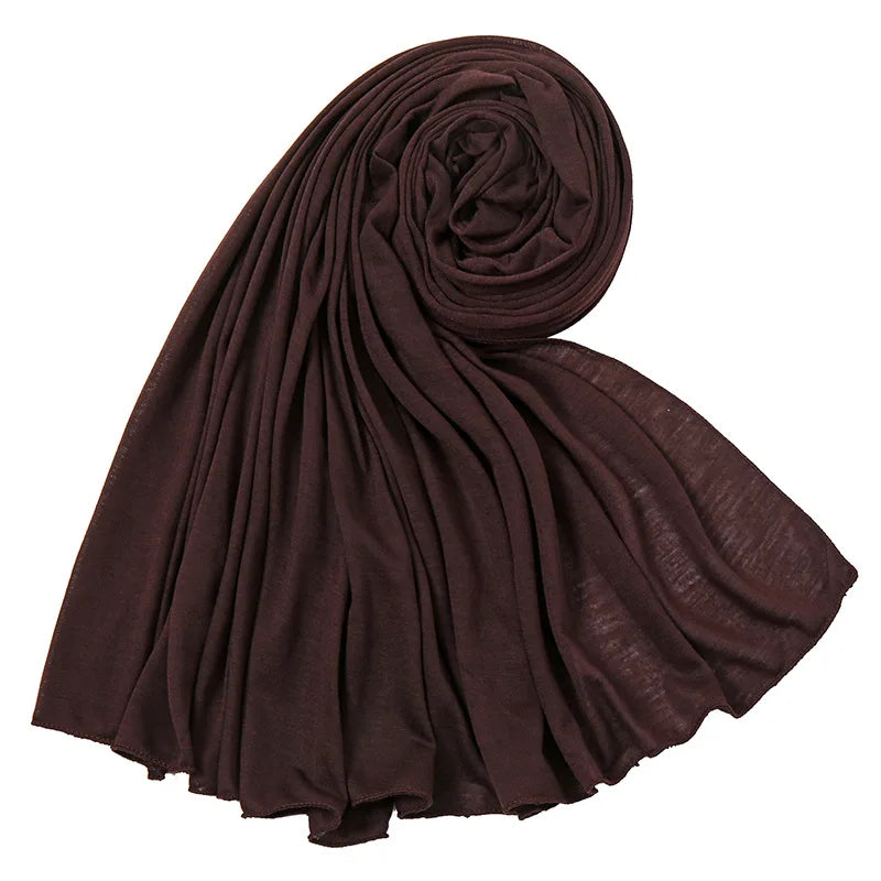 Soft Flow Jersey Hijab – Lightweight Everyday Scarf  Comfort, elegance, and effortless style.