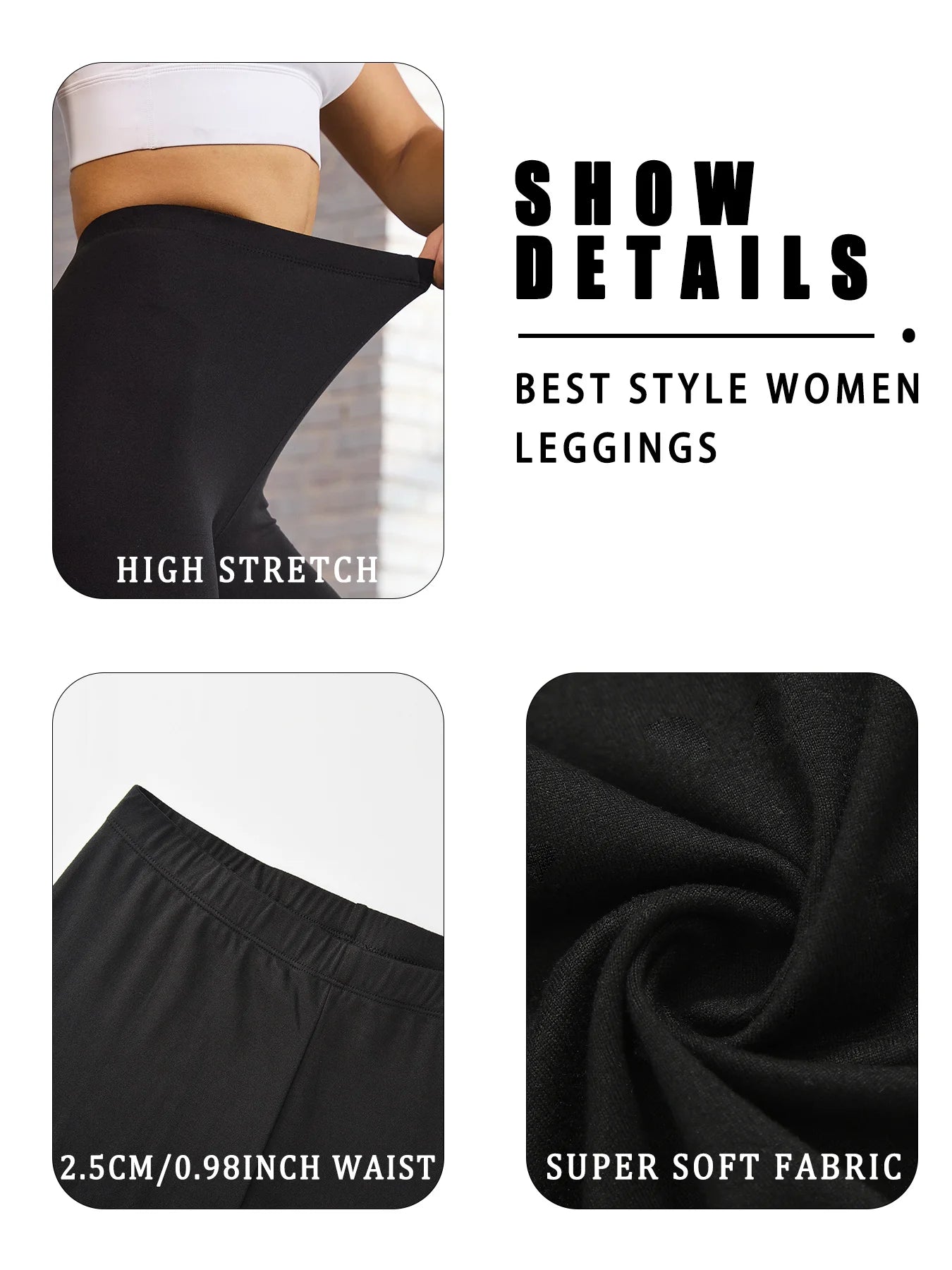 UltraSoft Flex Leggings – High-Elastic Workout Fit  Move freely. Feel confident. Perform your best.