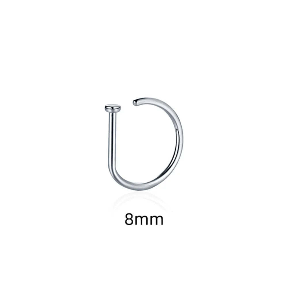 EdgeClip Nose Ring – Non-Piercing Septum Jewelry  No piercing. Bold style. Instant attitude.