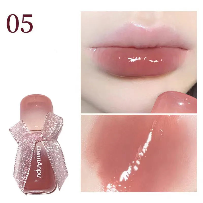 GlassGlow Jelly Lip Tint – Hydrating High-Shine Lip Gloss  Get that mirror-like shine with a smooth, juicy finish.