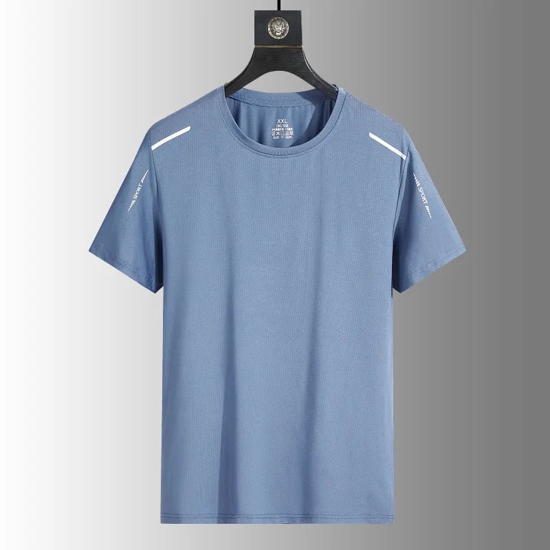 AeroDry Performance Tee – Quick-Dry Reflective Sports Shirt  Stay cool. Stay visible. Perform your best.