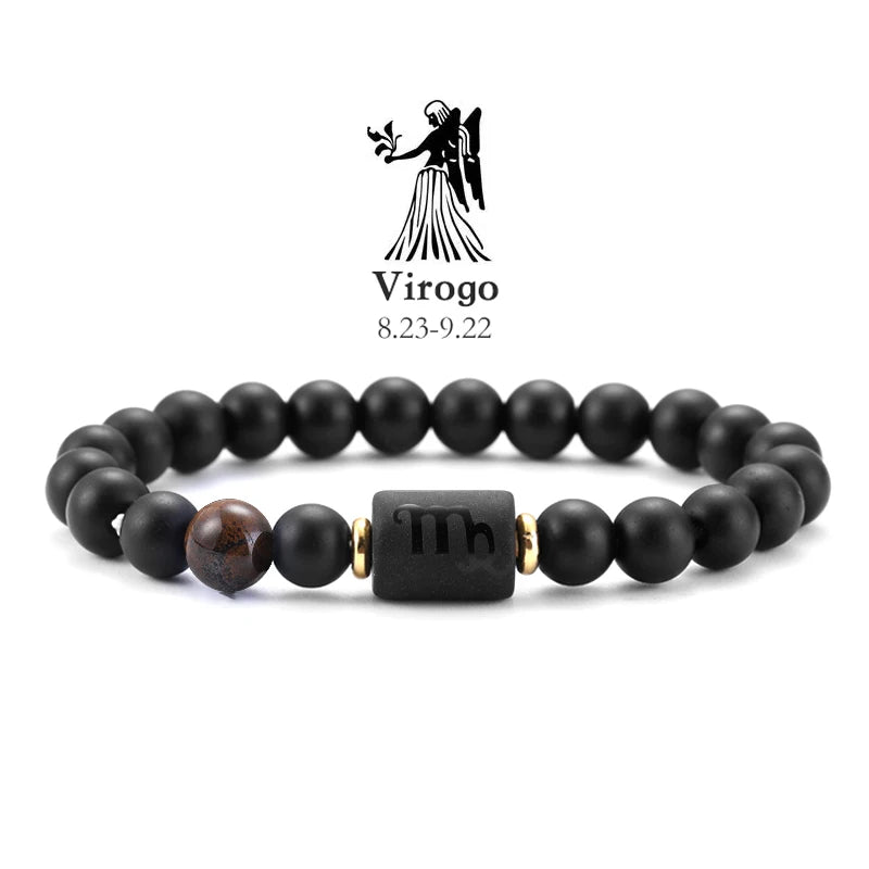 ZodiacStone Bracelet – Natural Crystal Horoscope Band  Your sign. Your energy. Your story.