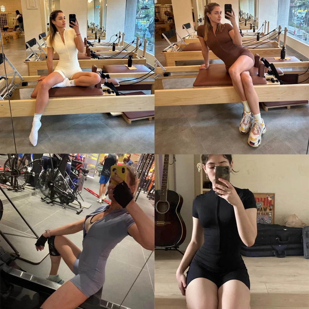 Therma Flex Jumpsuit – Long Sleeve Sculpt Active Suit  Warm coverage. Sleek fit. Total performance.