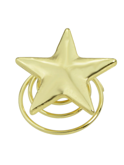 1pc Lovely Hair Accessories Gold Star Hair Clip Holder Hair Pin Hair