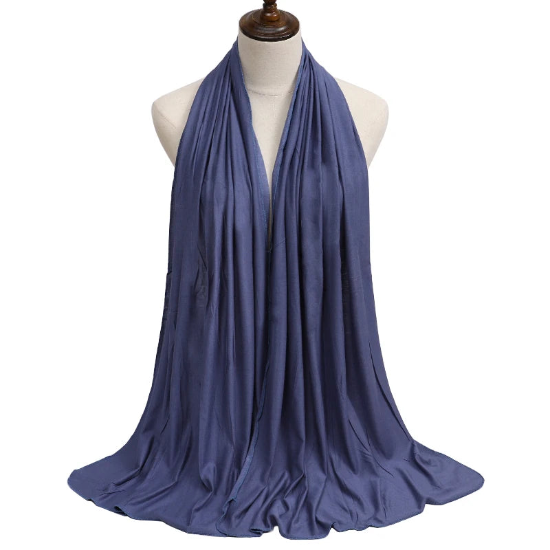 ModalSoft Hijab – Premium Cotton Jersey Scarf  Soft touch. Elegant drape. Everyday comfort.