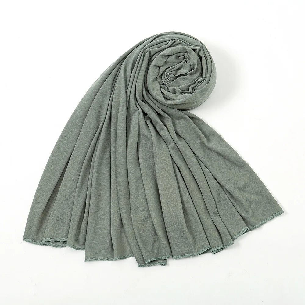Soft Flow Jersey Hijab – Lightweight Everyday Scarf  Comfort, elegance, and effortless style.