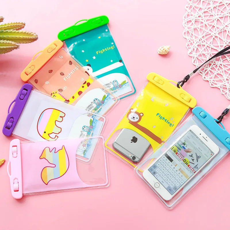 AquaShield Phone Pouch – Waterproof Transparent Case  Keep your phone safe. Capture every moment.