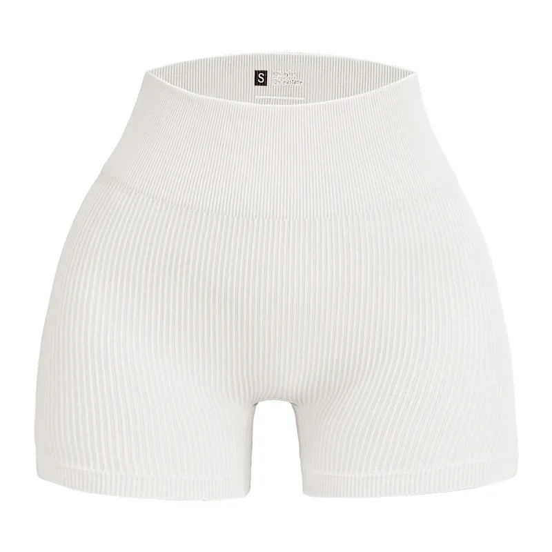 SculptFit Seamless Shorts – High-Waist Gym Essential  Lift, shape, and move with confidence.