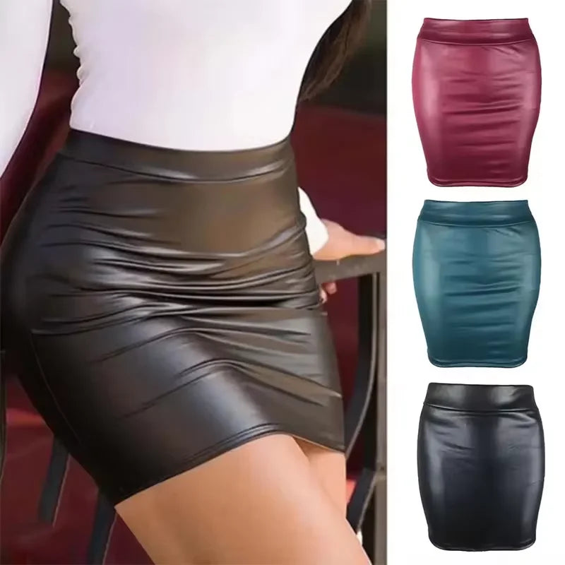SlimChic Mini Skirt – High-Waist Bodycon Fit  Sleek silhouette. Timeless style. Day-to-night ready.