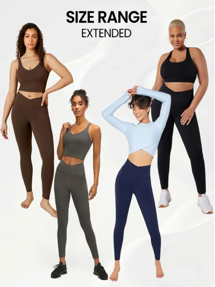 Cross Flex Yoga Pants – High-Waist Sculpt Fit  Flattering design. Maximum comfort. Everyday performance.