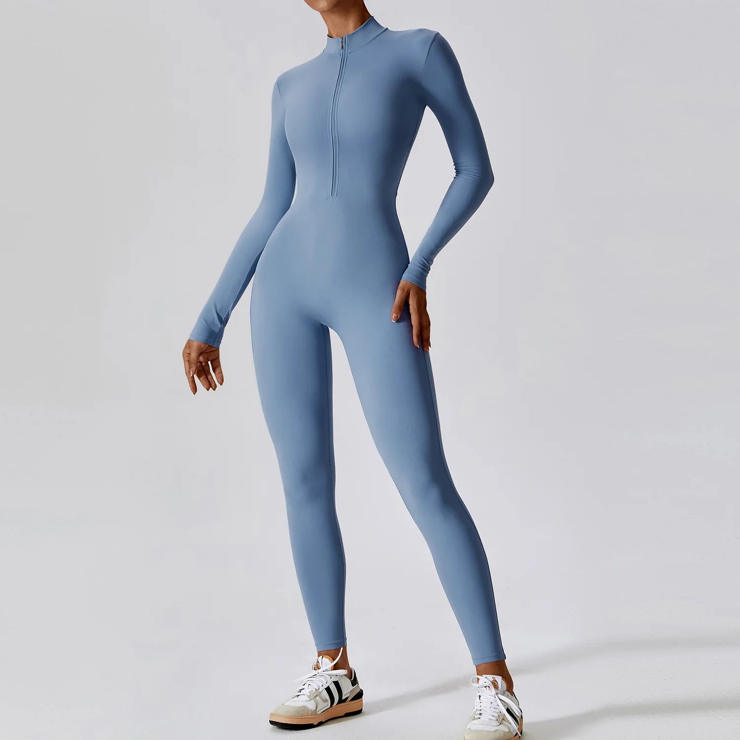 Therma Flex Jumpsuit – Long Sleeve Sculpt Active Suit  Warm coverage. Sleek fit. Total performance.