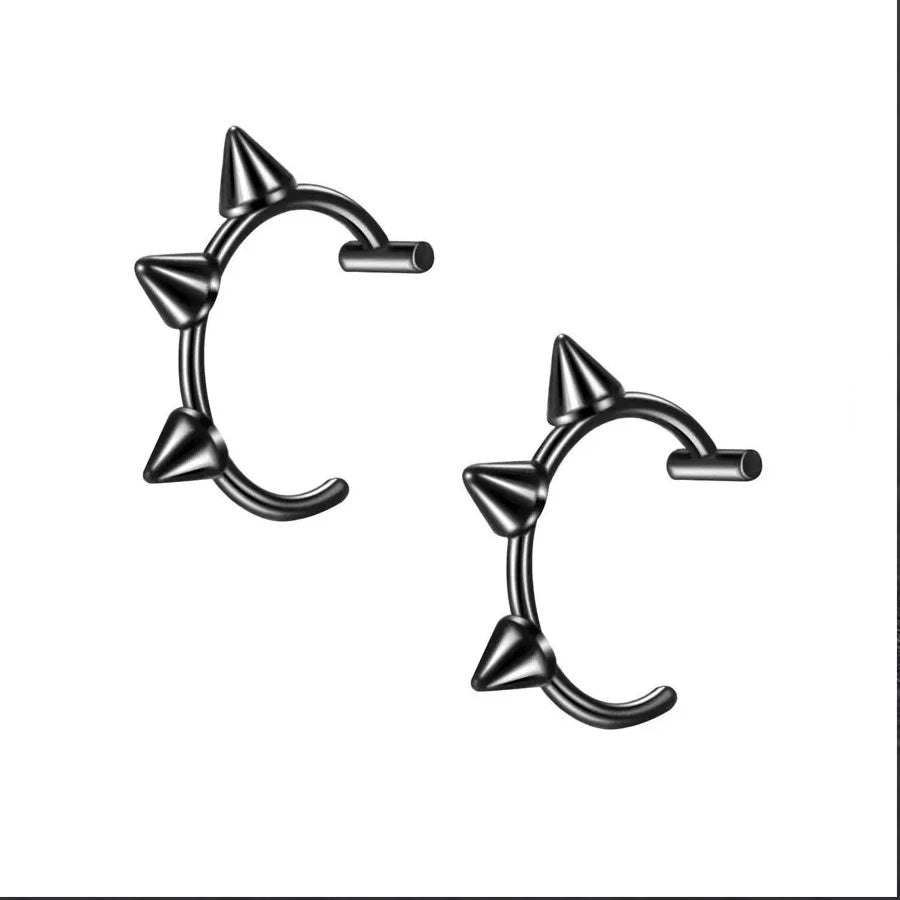 Edge Wrap Clip Rings – 2PCS No-Piercing Set  No piercing. Bold attitude. Instant edge.