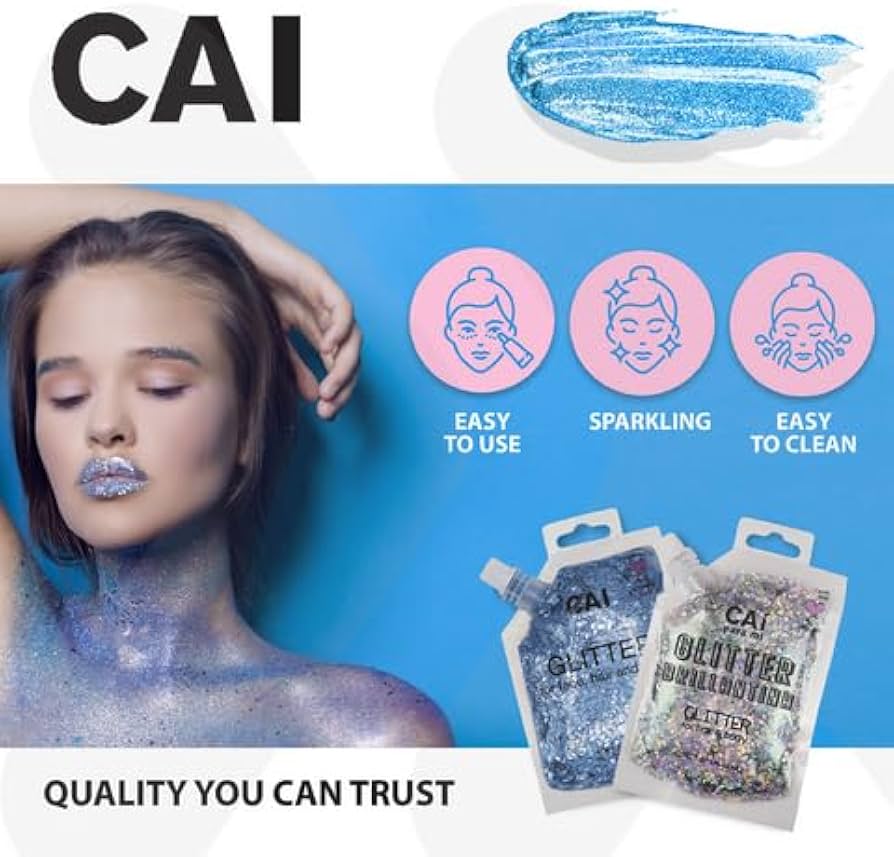 Glitter For Hair & Body