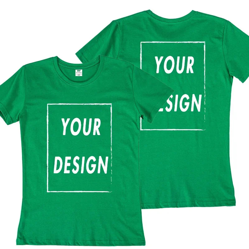 CustomPrint Team T-Shirt – Personalized Front & Back Design  Create your own style. Wear your identity.