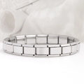 Modu Flex Bracelet – Square Italian Steel Links  Modern shape. Strong style. Built to stand out.