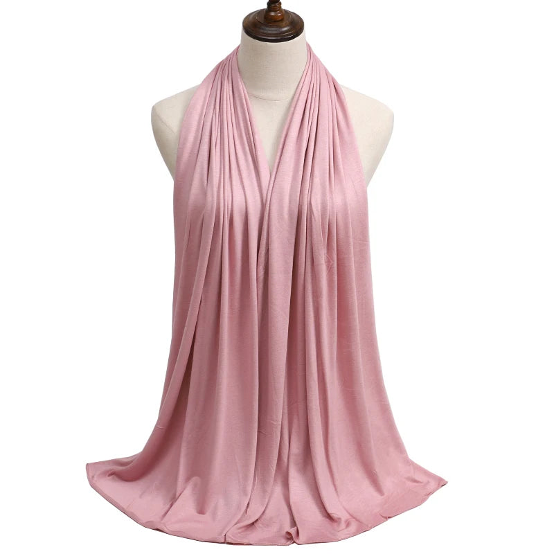 ModalSoft Hijab – Premium Cotton Jersey Scarf  Soft touch. Elegant drape. Everyday comfort.
