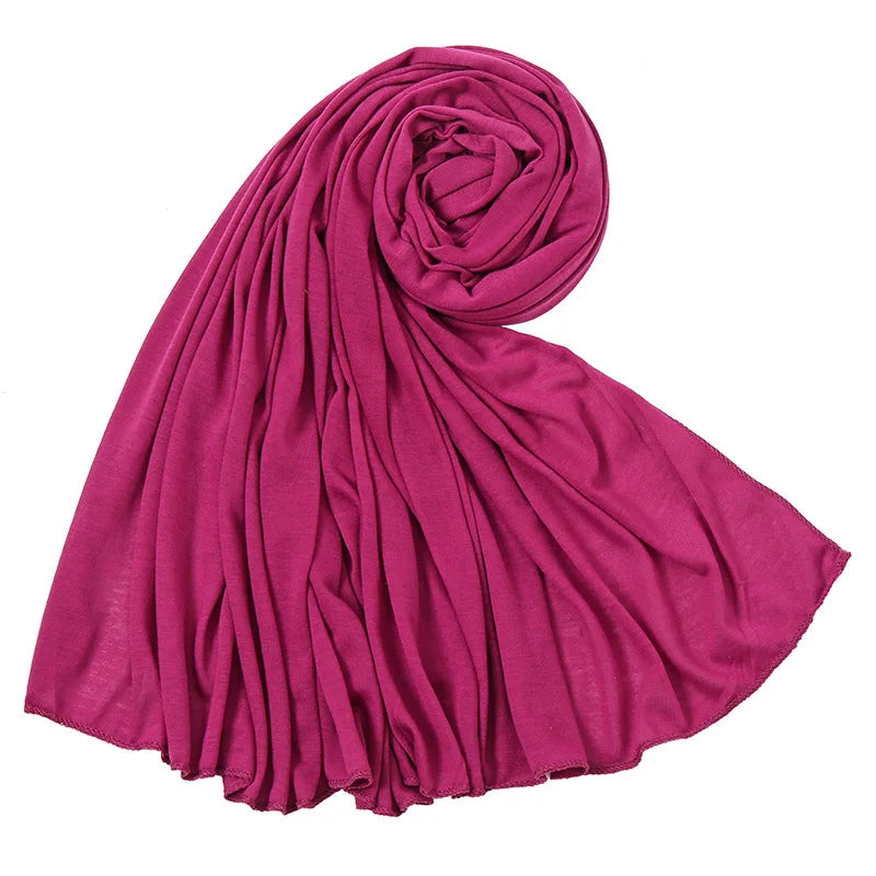 Soft Flow Jersey Hijab – Lightweight Everyday Scarf  Comfort, elegance, and effortless style.