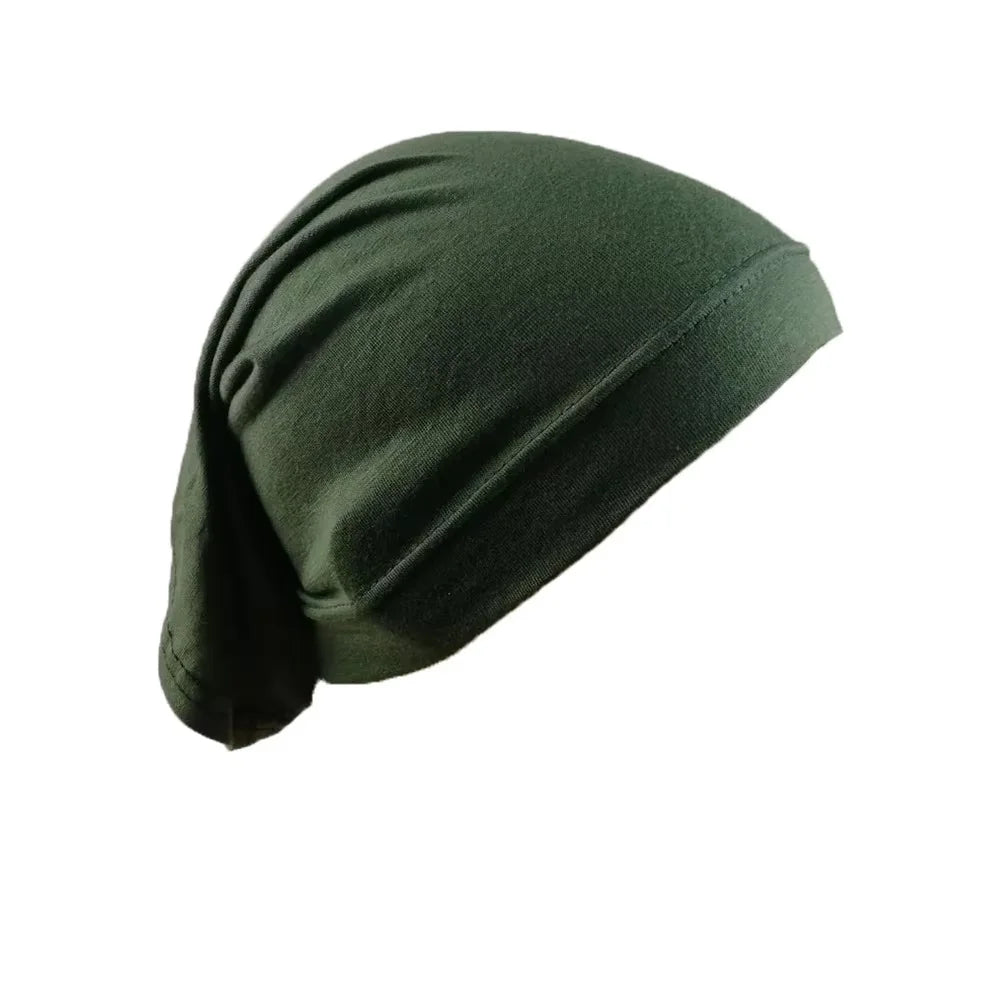 ComfortWrap Ninja Undercap – Soft Stretch Hijab Base  Secure fit. All-day comfort. Effortless styling.
