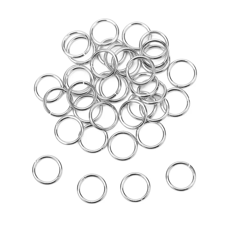 ProLink Jump Rings Set – 100PCS Stainless Steel Connectors  Strong hold. Clean finish. Built for creativity.