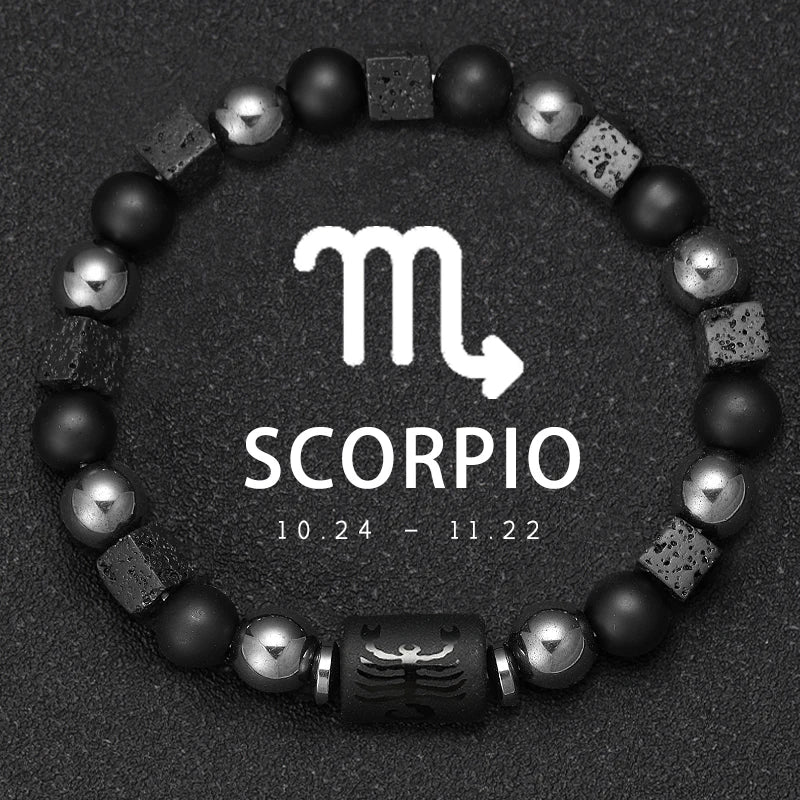 ZodiacStone Bracelet – Natural Crystal Horoscope Band  Your sign. Your energy. Your story.