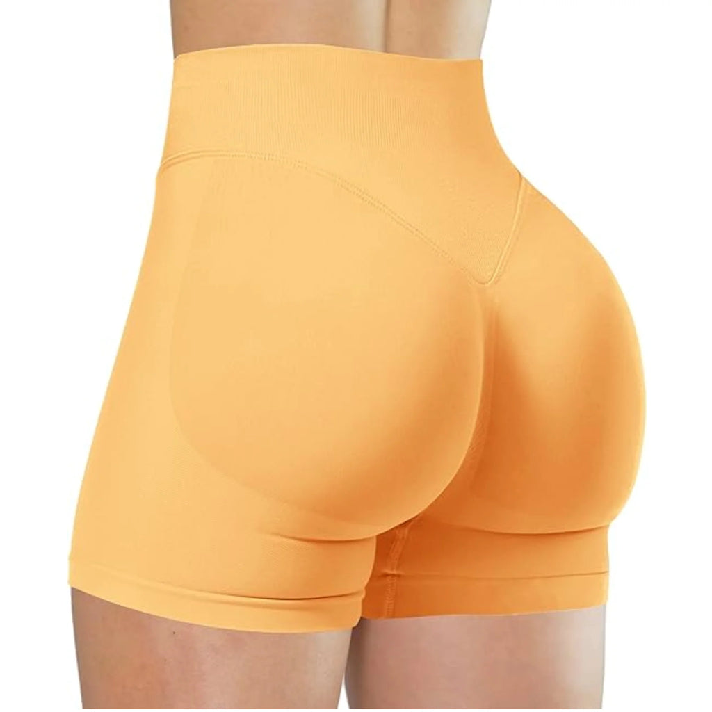 SculptCore Yoga Shorts – High-Waist Fitness Fit  Move freely. Stay confident. Look sculpted.