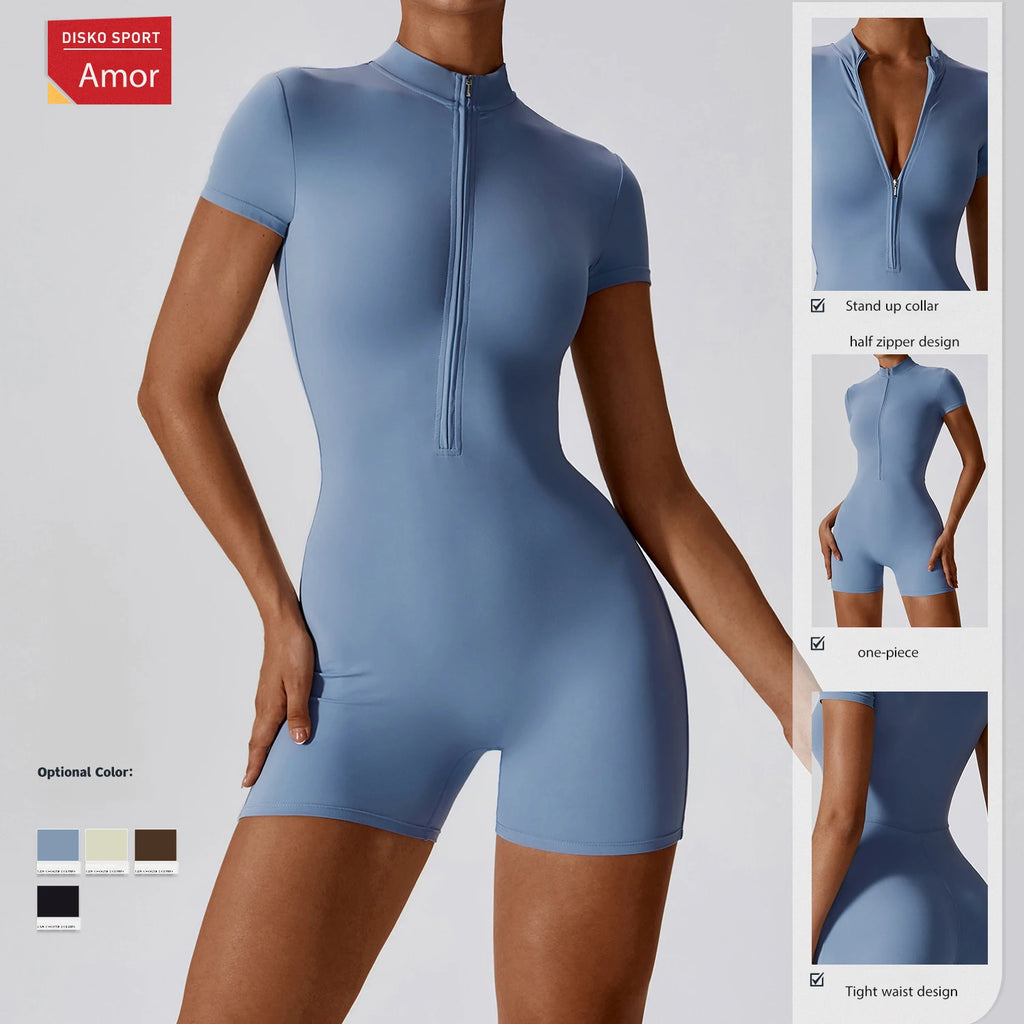 Therma Flex Jumpsuit – Long Sleeve Sculpt Active Suit  Warm coverage. Sleek fit. Total performance.