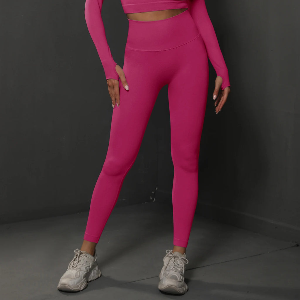 SculptFlex Seamless Leggings – High-Waist Booty Lift Fit  Sculpt your curves. Move with power. Perform in style.