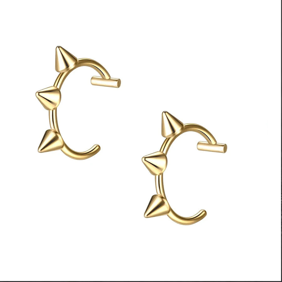 Edge Wrap Clip Rings – 2PCS No-Piercing Set  No piercing. Bold attitude. Instant edge.