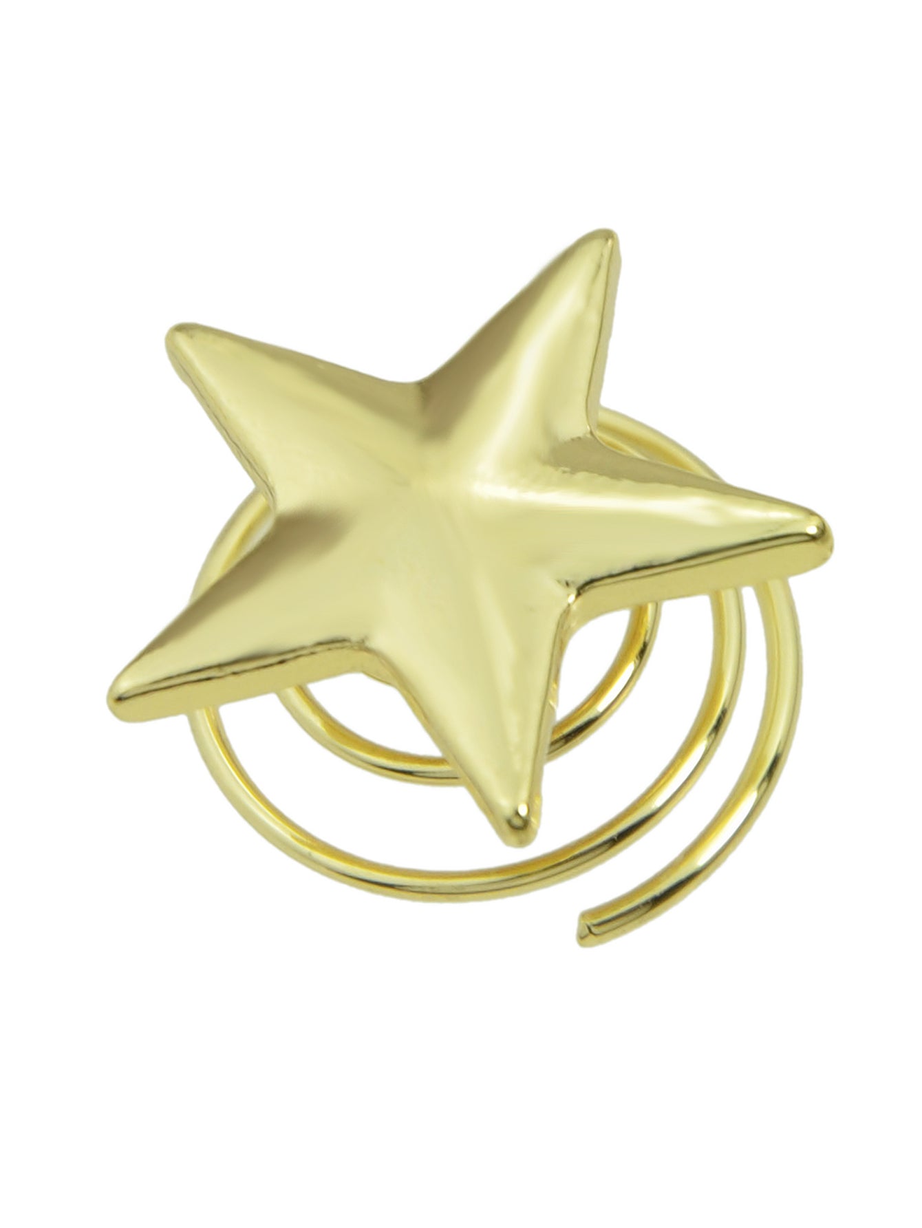 1pc Lovely Hair Accessories Gold Star Hair Clip Holder Hair Pin Hair