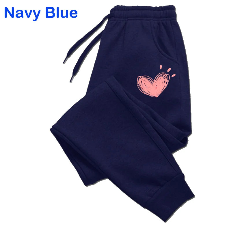 HeartEase Sweatpants – Cute Printed Cozy Joggers  Soft comfort. Cute vibes. Everyday wear.