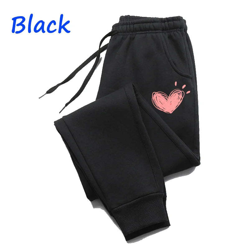 HeartEase Sweatpants – Cute Printed Cozy Joggers  Soft comfort. Cute vibes. Everyday wear.